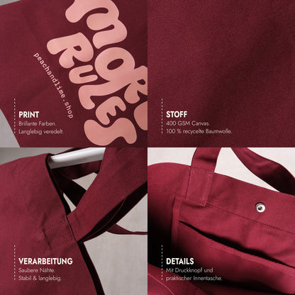 Shopping Bag Amore Rules Print