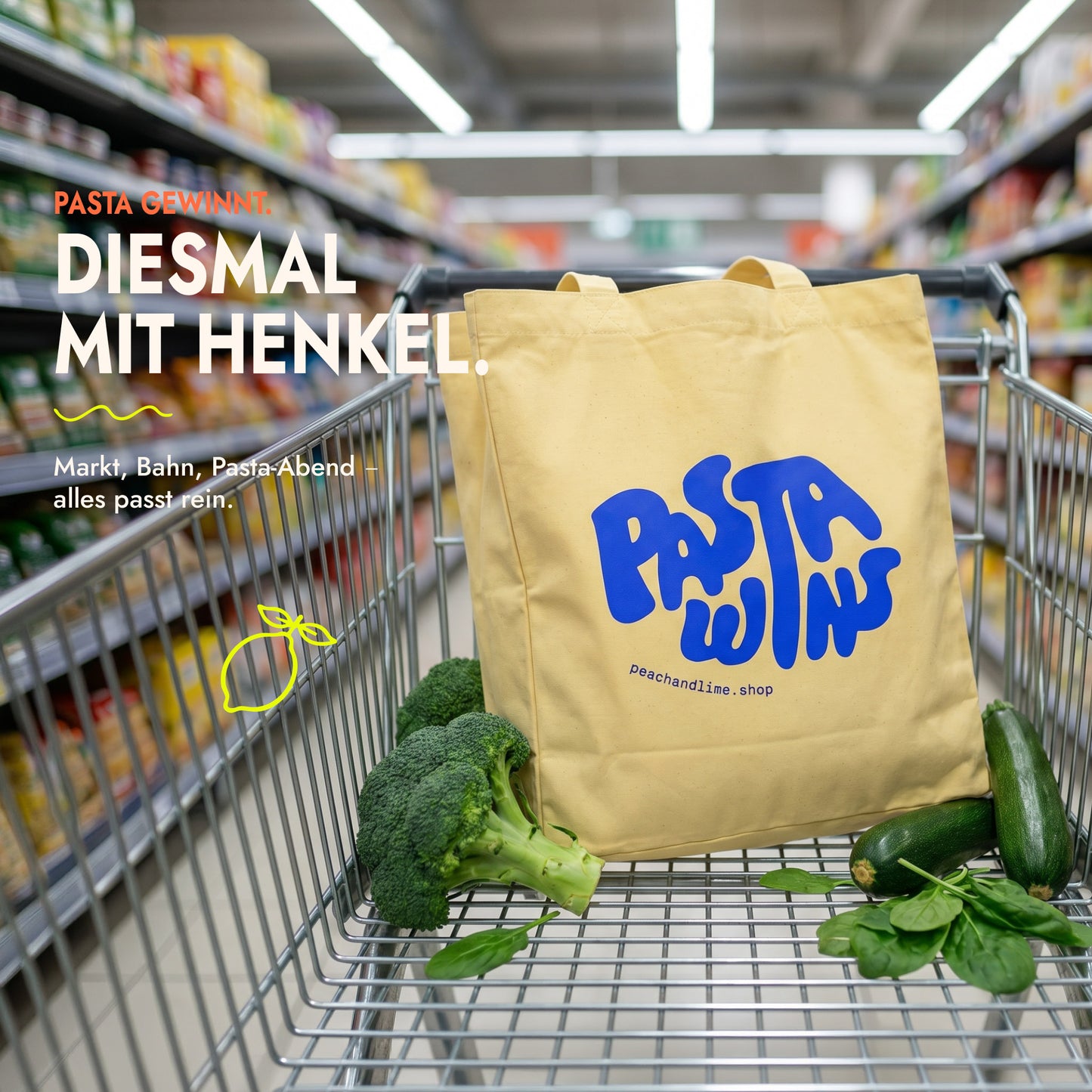 Tote Bag Pasta Wins Print