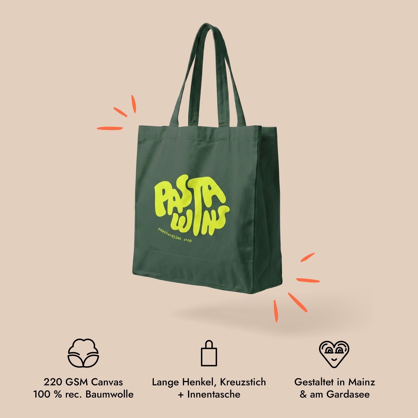 Tote Bag Pasta Wins Print