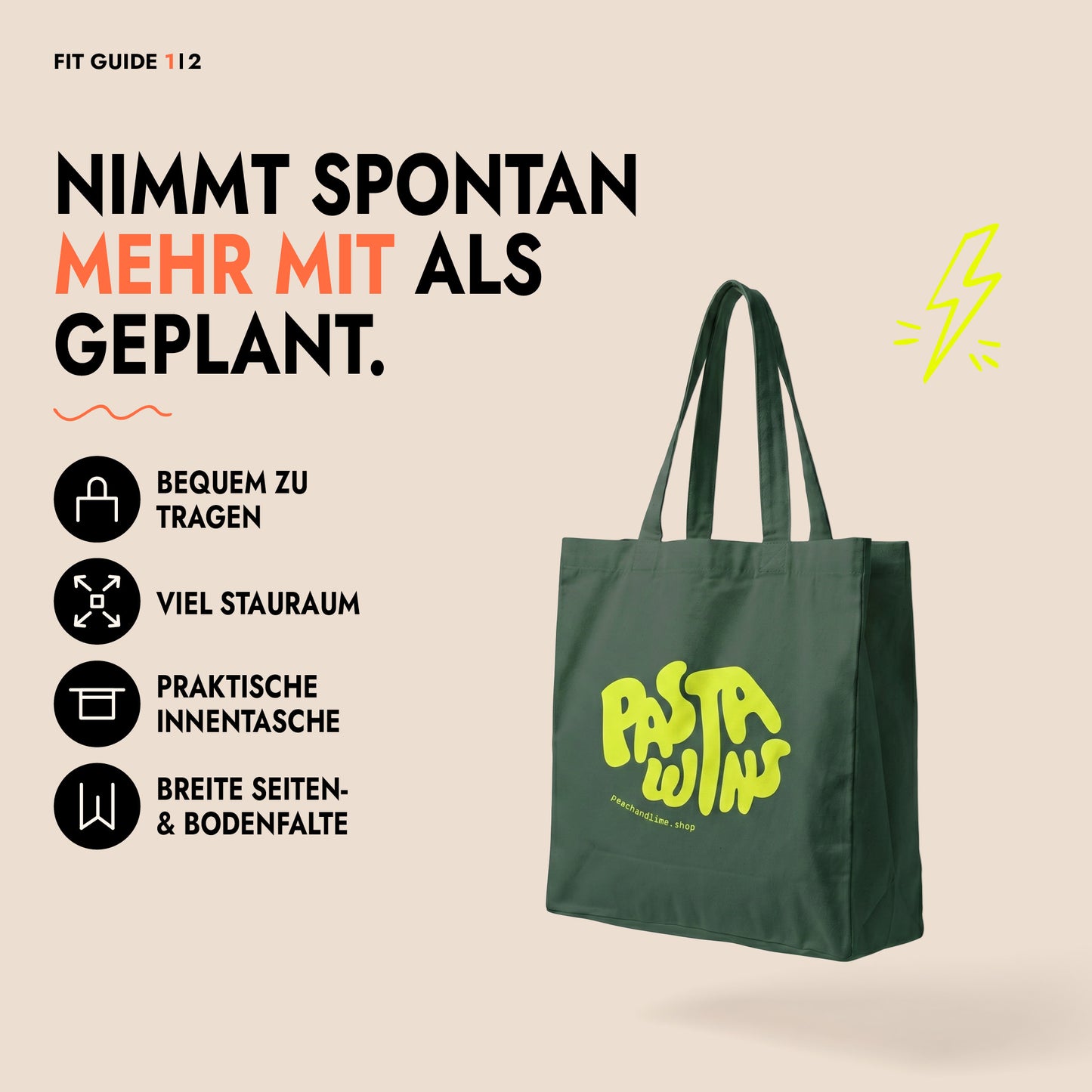 Tote Bag Pasta Wins Print