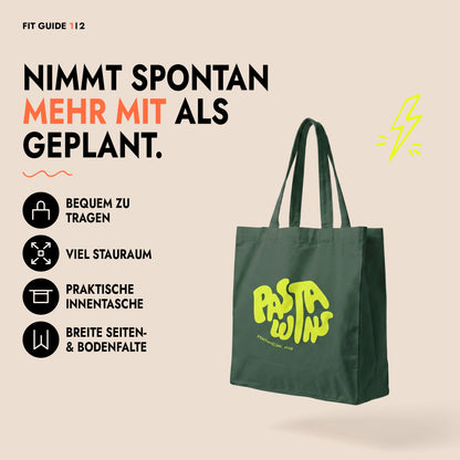 Tote Bag Pasta Wins Print