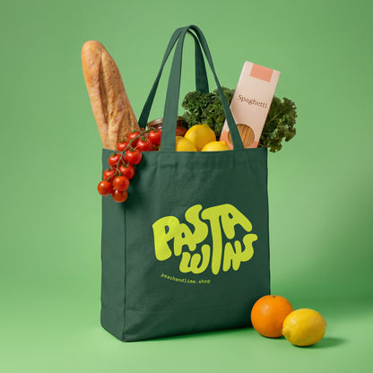 Tote Bag Pasta Wins Print