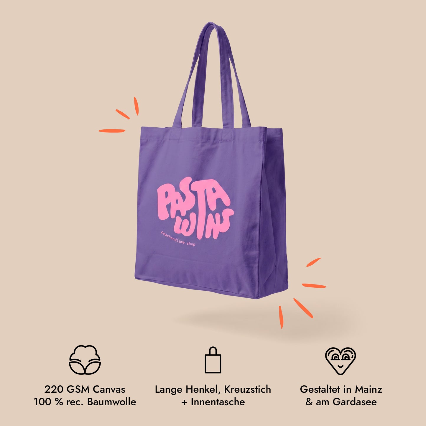 Tote Bag Pasta Wins Print