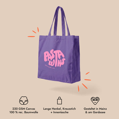 Tote Bag Pasta Wins Print
