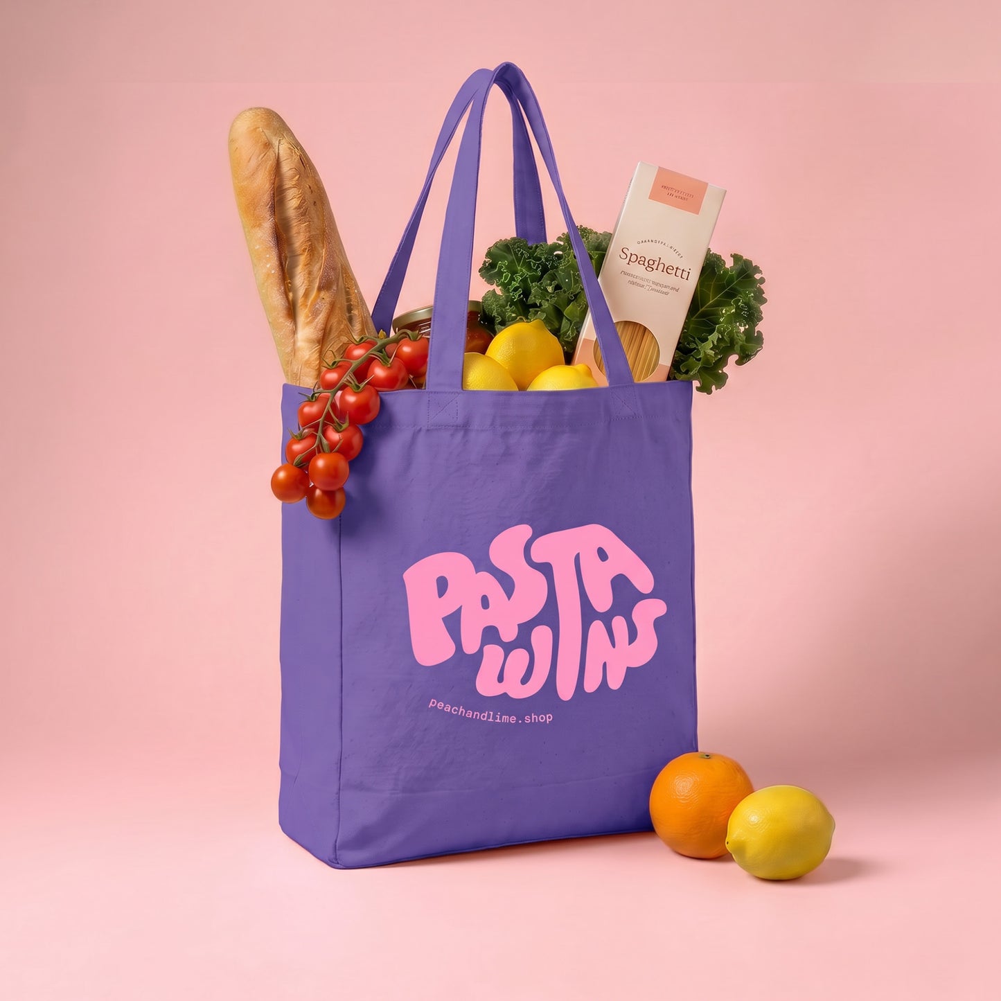 Tote Bag Pasta Wins Print