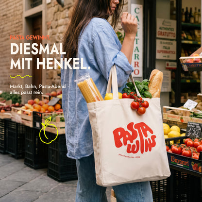 Tote Bag Pasta Wins Print
