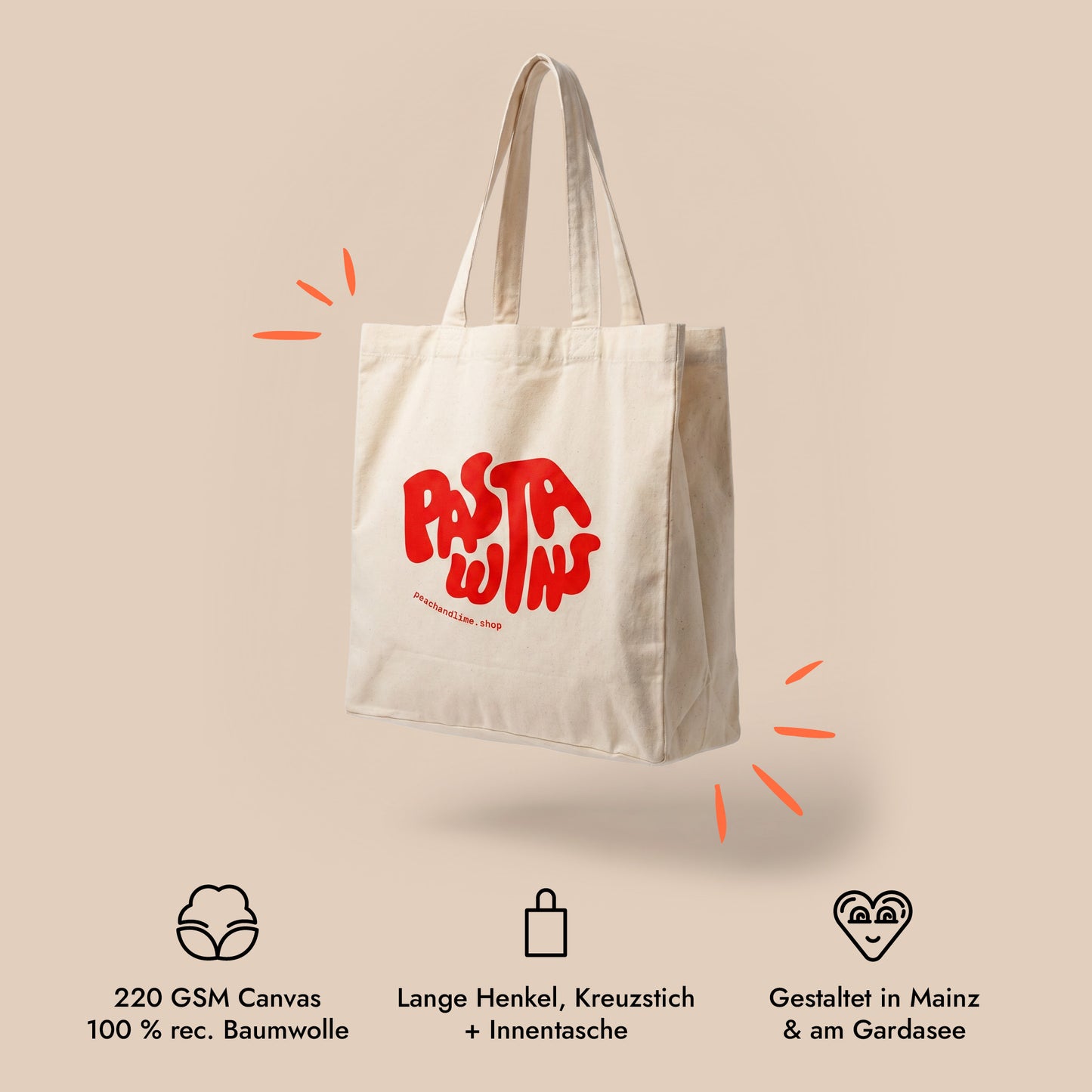 Tote Bag Pasta Wins Print