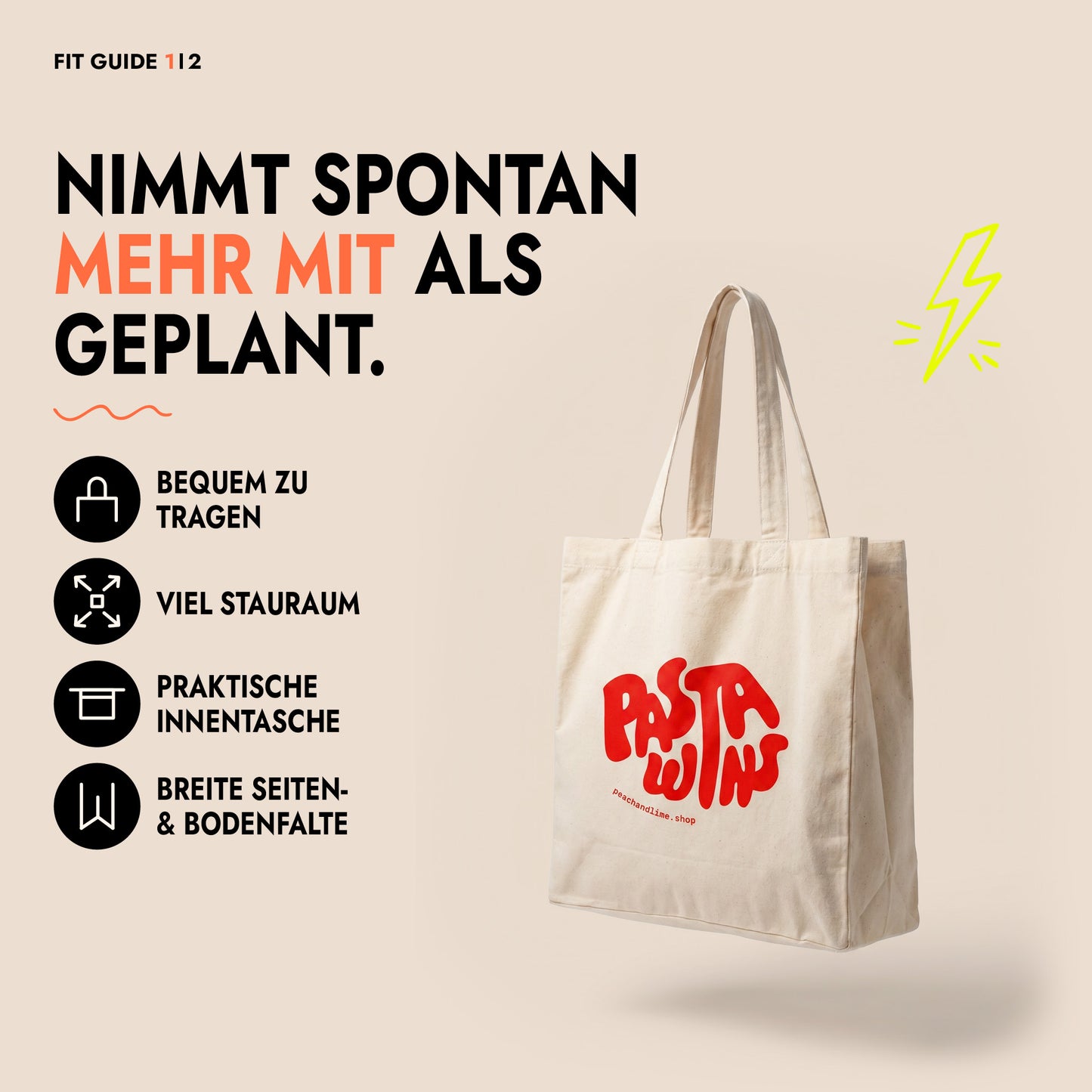 Tote Bag Pasta Wins Print