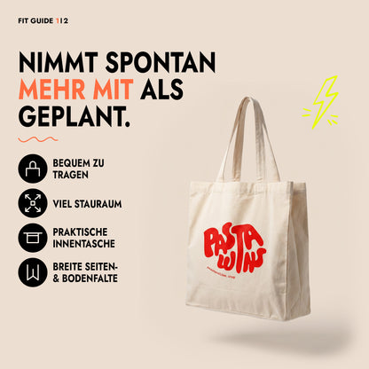 Tote Bag Pasta Wins Print
