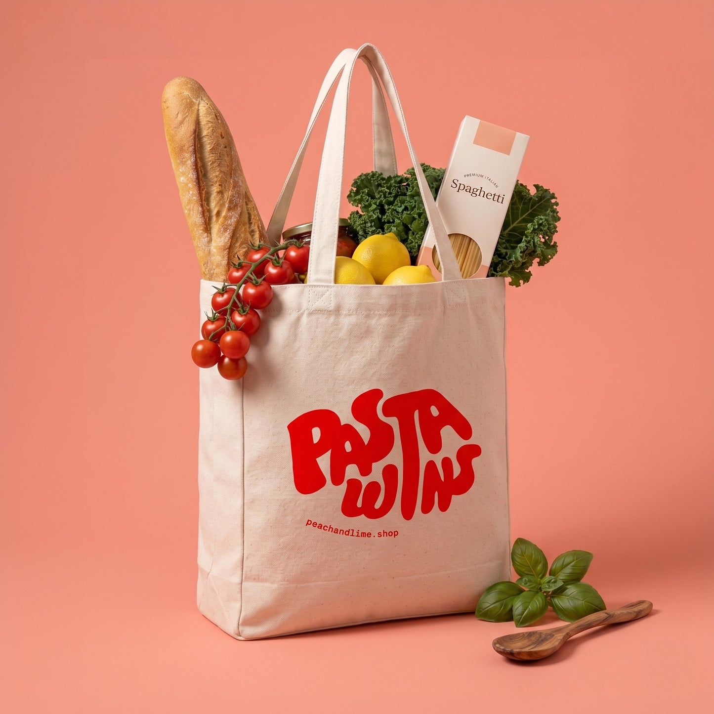 Tote Bag Pasta Wins Print