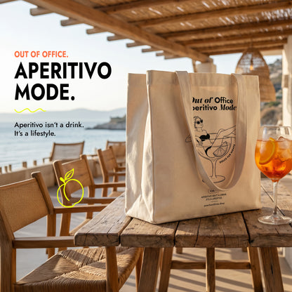Tote Bag Out of Office Print