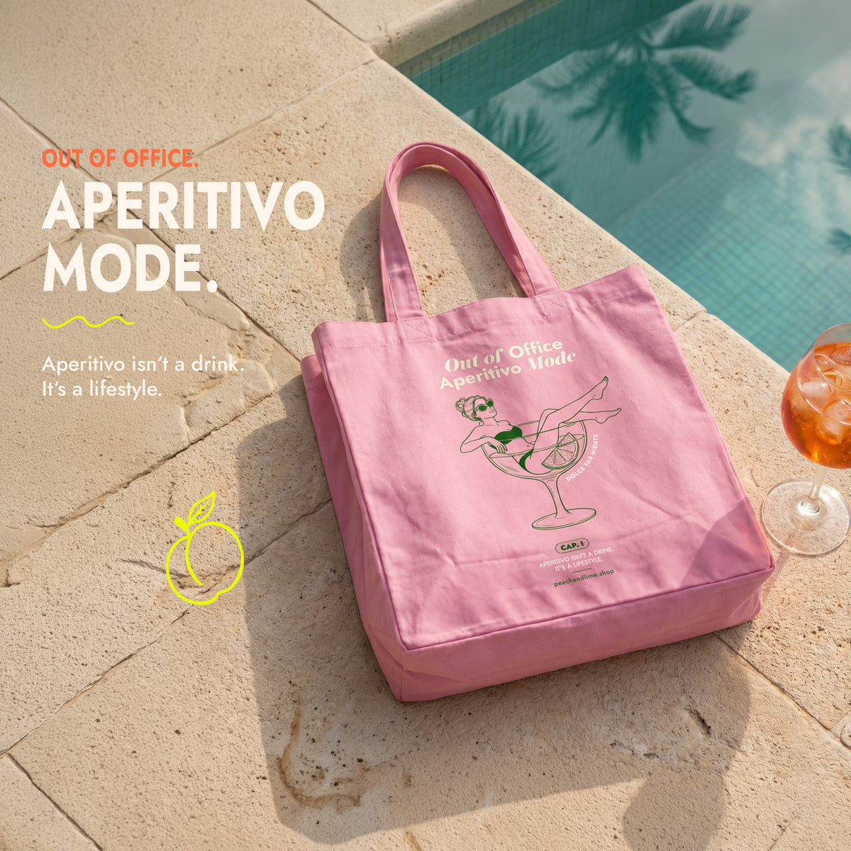 Tote Bag Out of Office Print