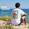 Unisex Relaxed T-Shirt Flower Rückenprint