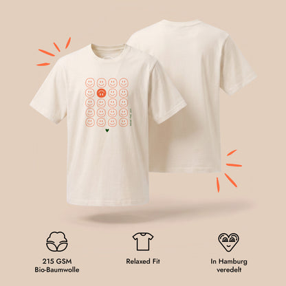 Unisex Relaxed T-Shirt Sunny Side Frontprint