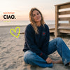 Unisex Oversized Sweatshirt Ciao Ragazzi Stick
