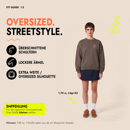 Unisex Oversized Sweatshirt Come Va Stick