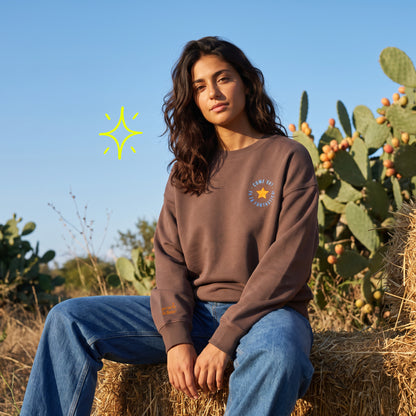 Unisex Oversized Sweatshirt Come Va Stick