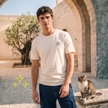 Unisex T-Shirt Prima il Caffè Frontprint