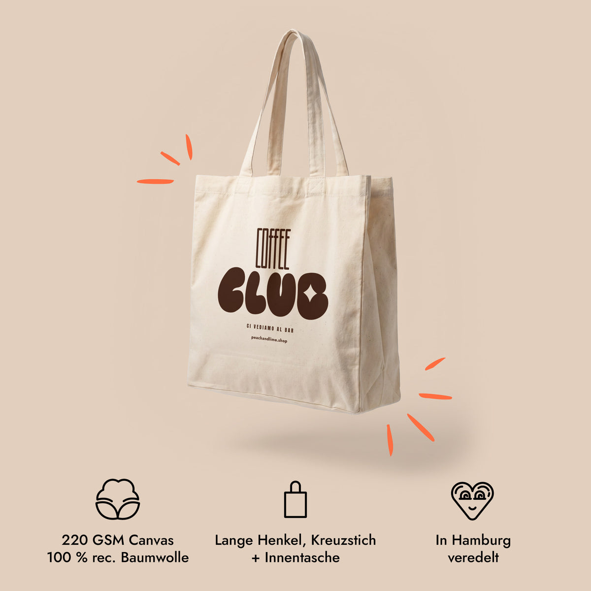 Tote Bag Coffee Club