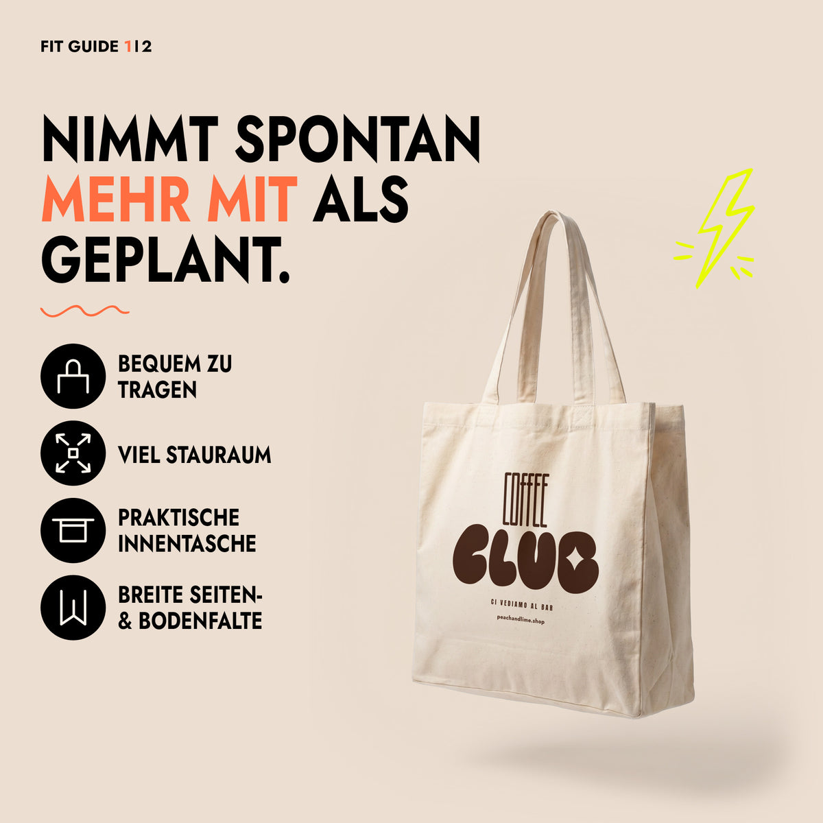 Tote Bag Coffee Club