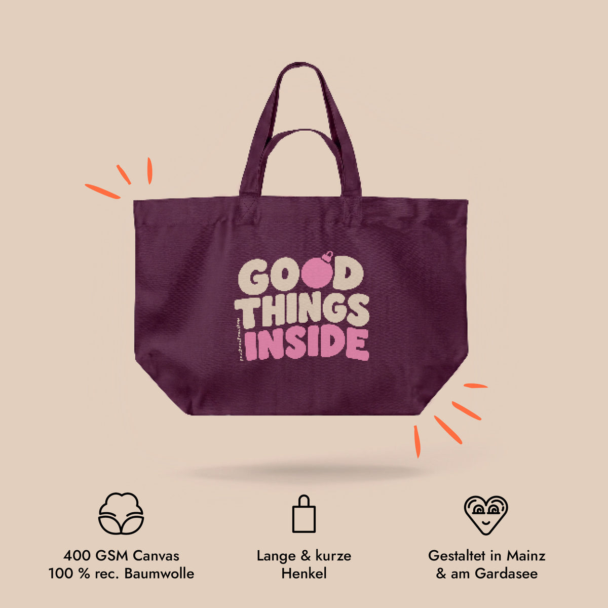 Shopping Bag Good Things Inside