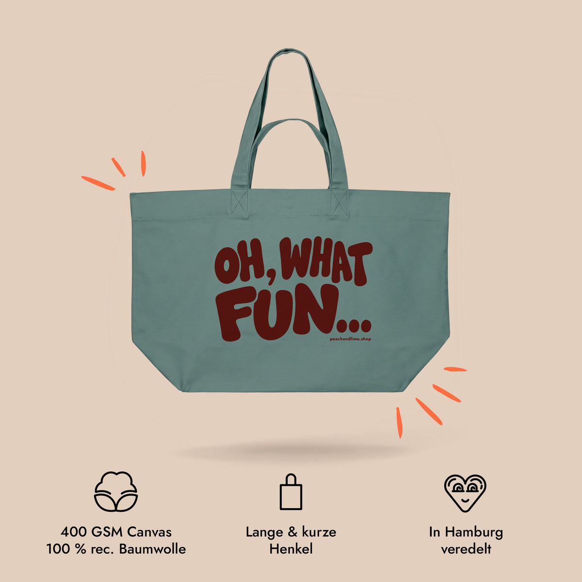 Shopping Bag Oh What Fun