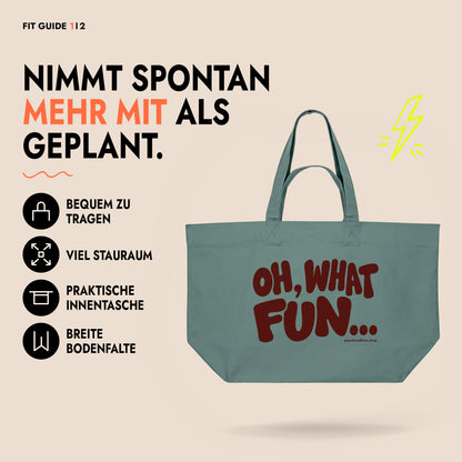 Shopping Bag Oh What Fun