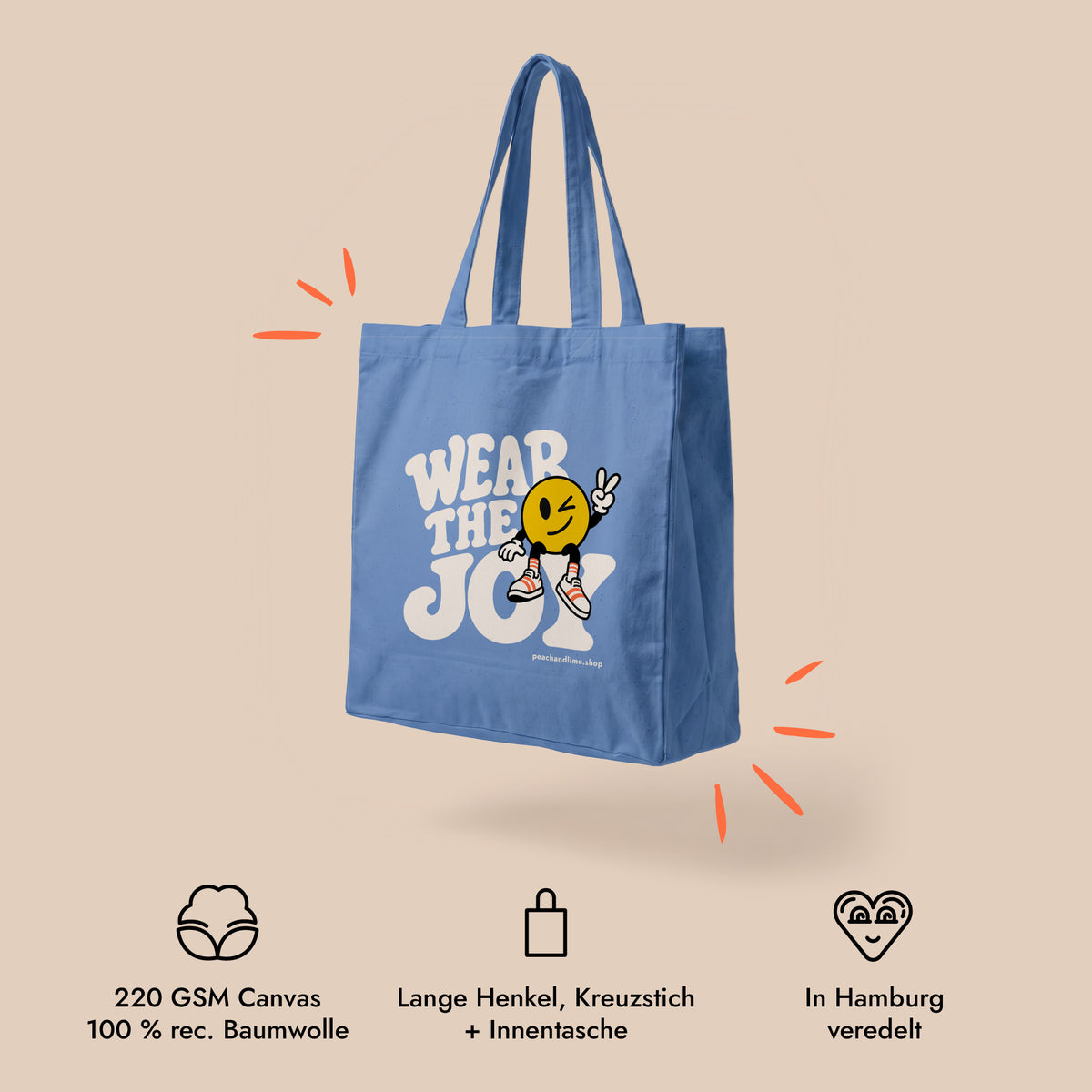 Tote Bag Wear the Joy