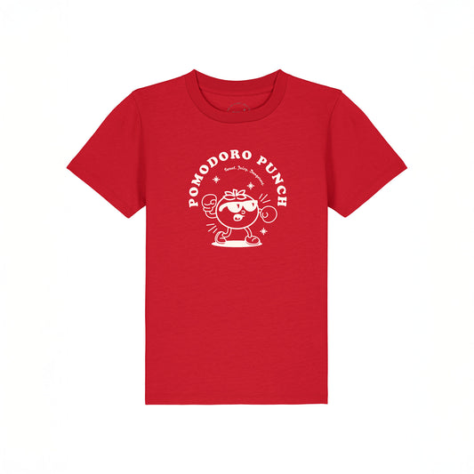 Kids T-Shirt Frontprint Pomodoro Punch