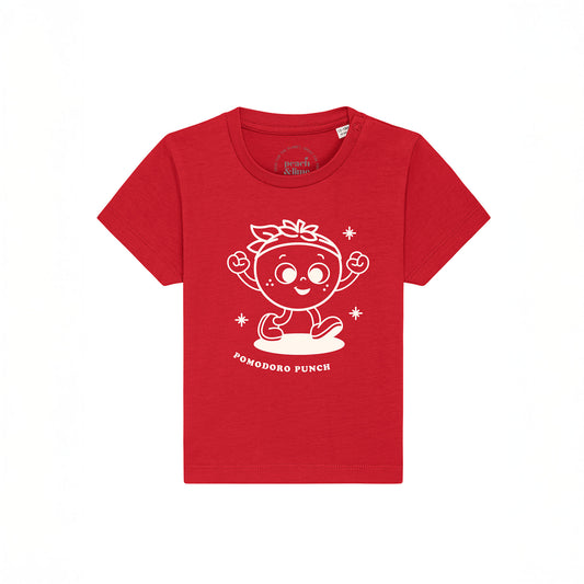 Baby T-Shirt Frontprint Pomodoro Punch