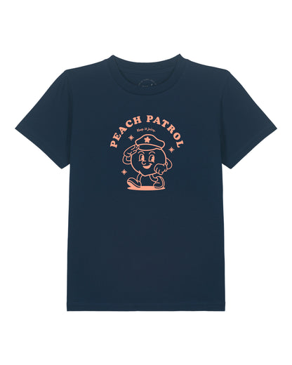 Kids T-Shirt Frontprint Peach Patrol