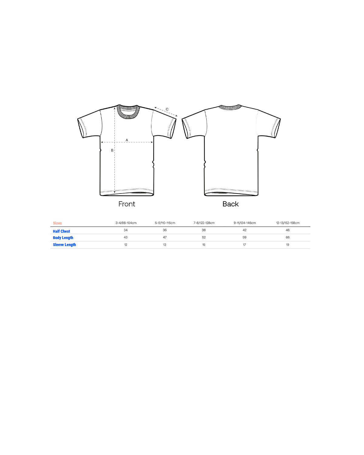 Kids T-Shirt Frontprint Peach Patrol