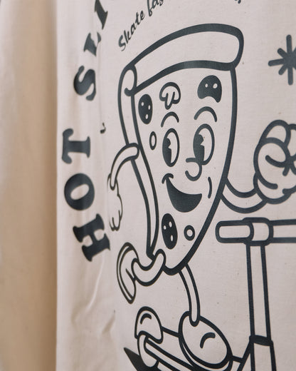 Unisex T-Shirt Pizza Rider Embroidery & Print