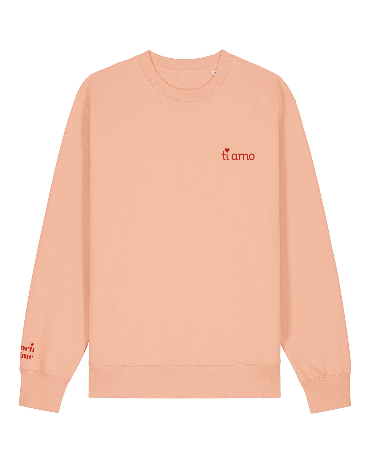 Crew-Neck-Sweatshirt Ti Amo