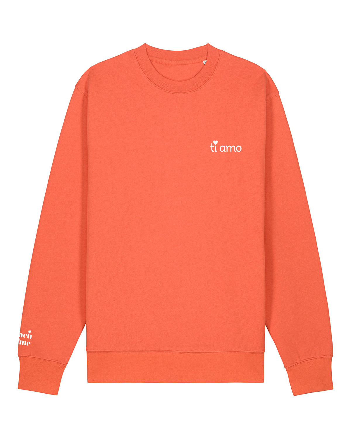 Crew-Neck-Sweatshirt Ti Amo