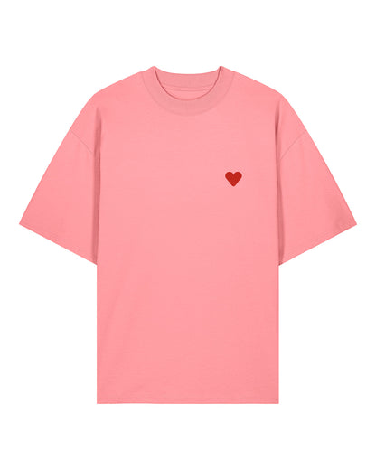 T-Shirt High Neck Heart
