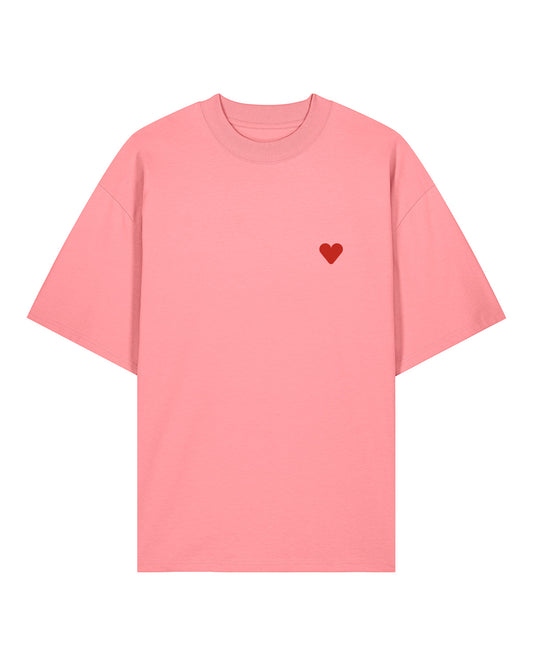T-Shirt High Neck Heart