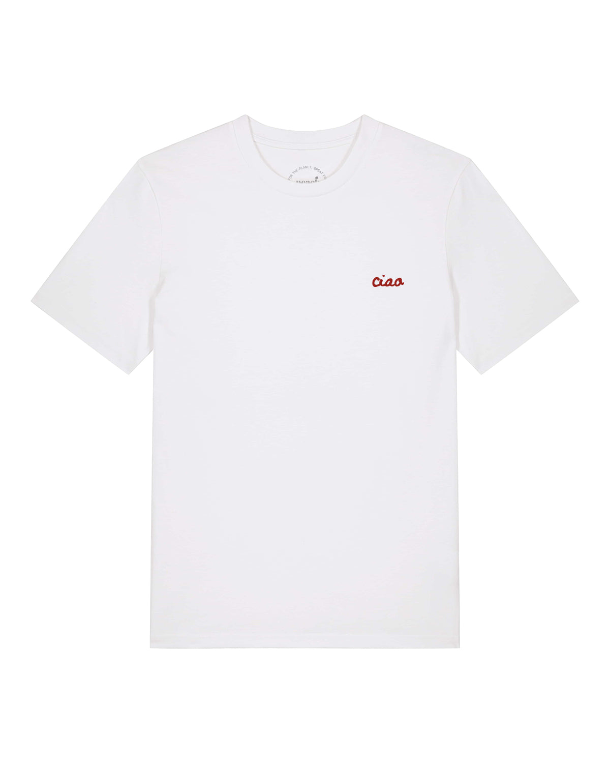Unisex T-Shirt Ciao Embroidery