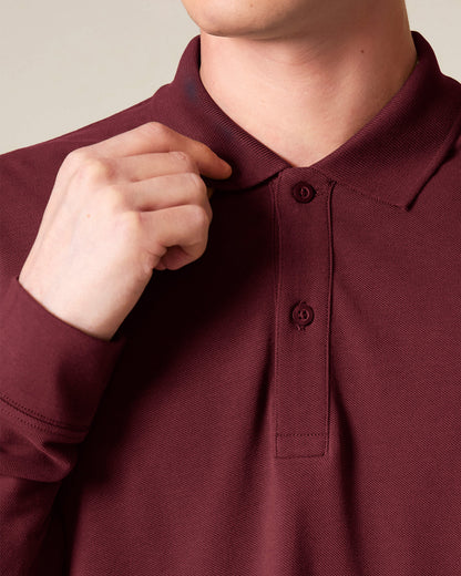 Unisex Longsleeve Polo Ciao Ragazzi Embroidery