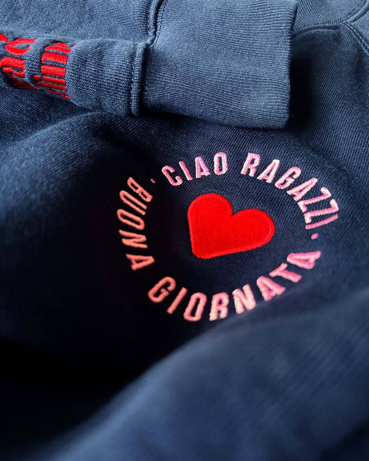 Unisex Sweatshirt Ciao Ragazzi Stick