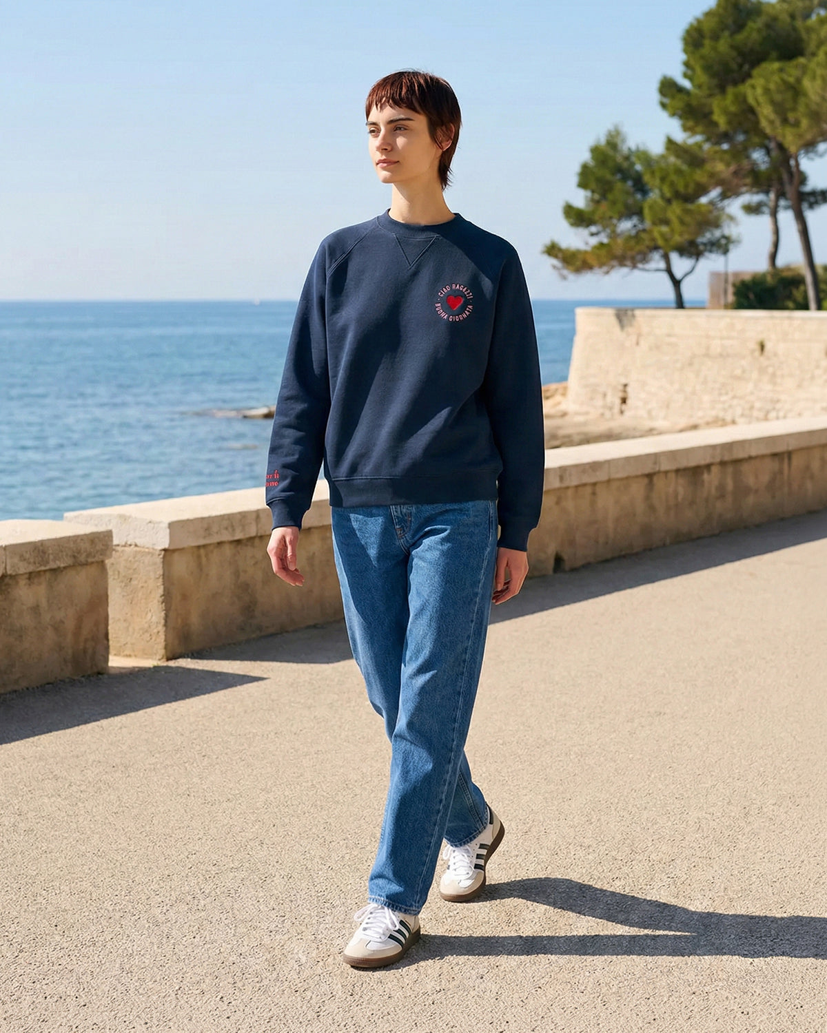 Unisex Sweatshirt Ciao Ragazzi Stick