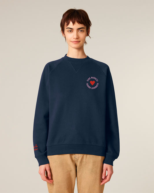 Unisex Sweatshirt Ciao Ragazzi Embroidery