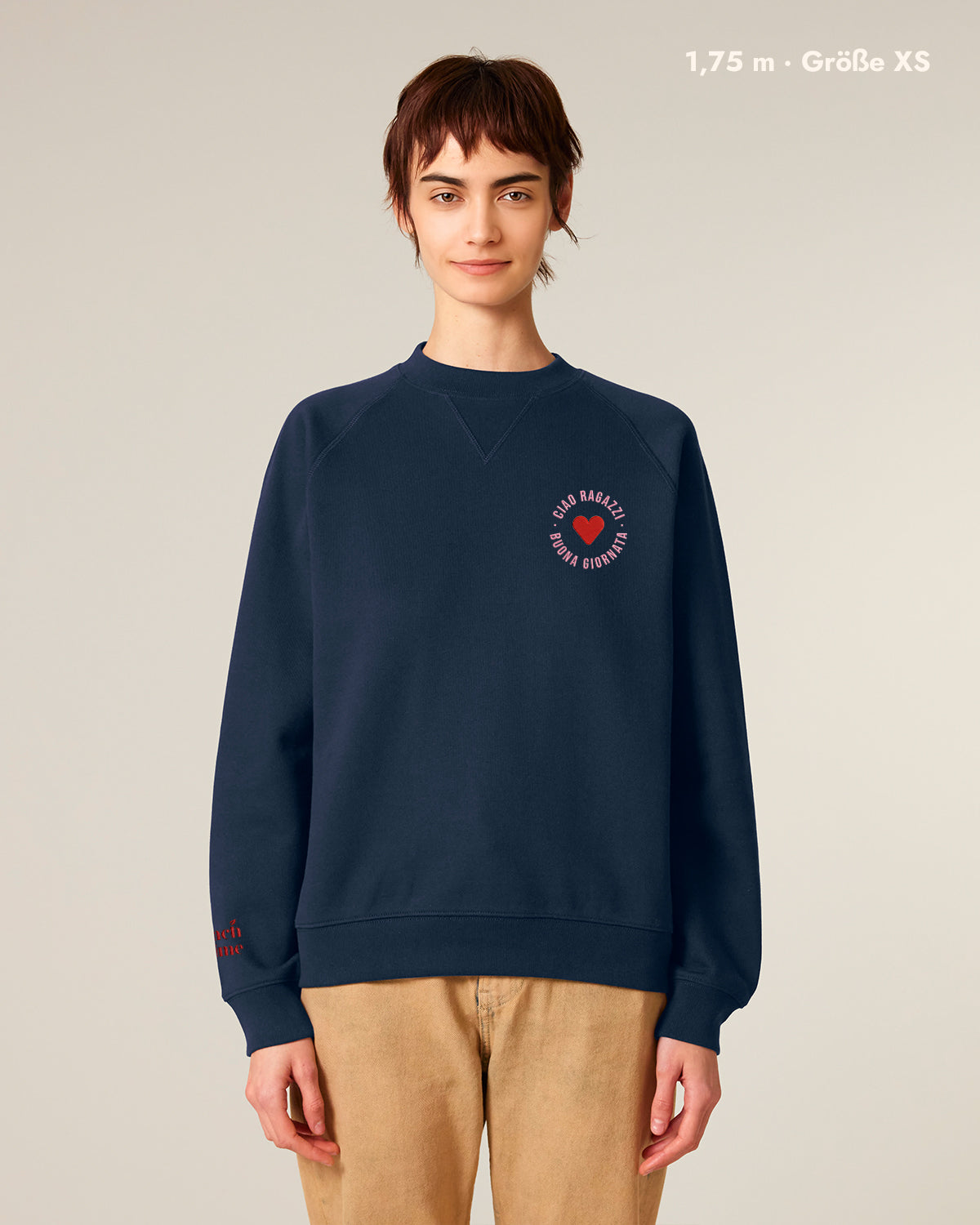 Unisex Sweatshirt Ciao Ragazzi Stick