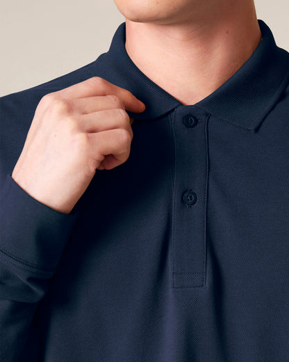 Unisex Longsleeve Polo Buongiorno Embroidery