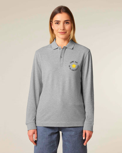 Unisex Longsleeve Polo Come Va Embroidery