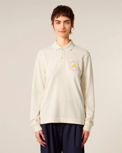 Unisex Longsleeve Polo Come Va Embroidery