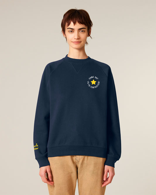 Unisex Sweatshirt Come Va Embroidery