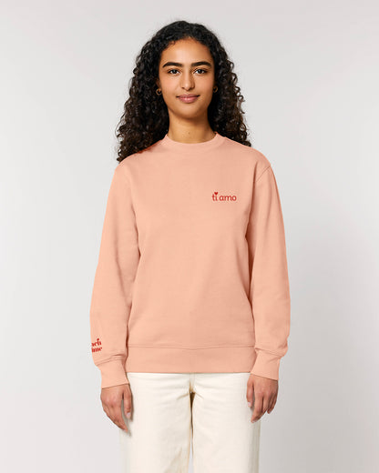 Unisex Sweatshirt Ti Amo Embroidery