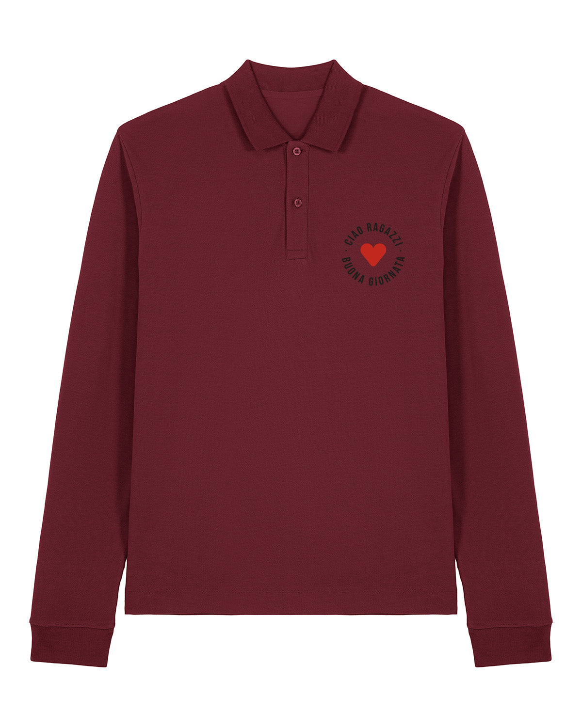 Longsleeve Poloshirt Ciao Ragazzi
