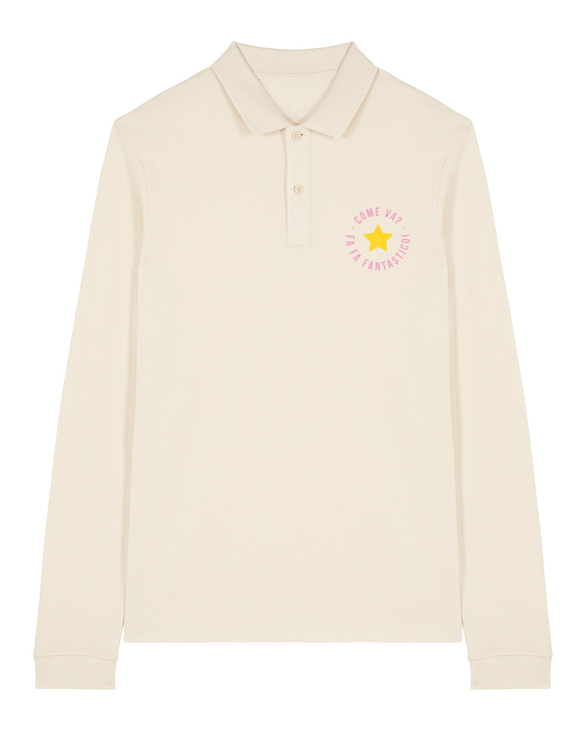 Longsleeve Poloshirt Come Va